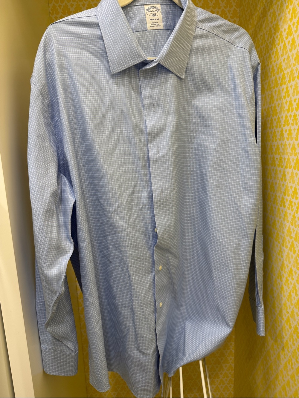 Brooks Brothers Men's Checkered Cotton Button Down